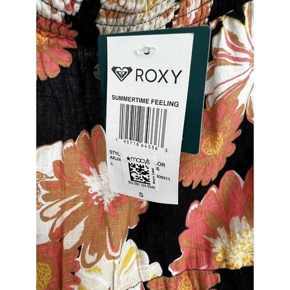 New Roxy Summertime Feeling Floral Midi Dress Size M - Picture 5 of 10